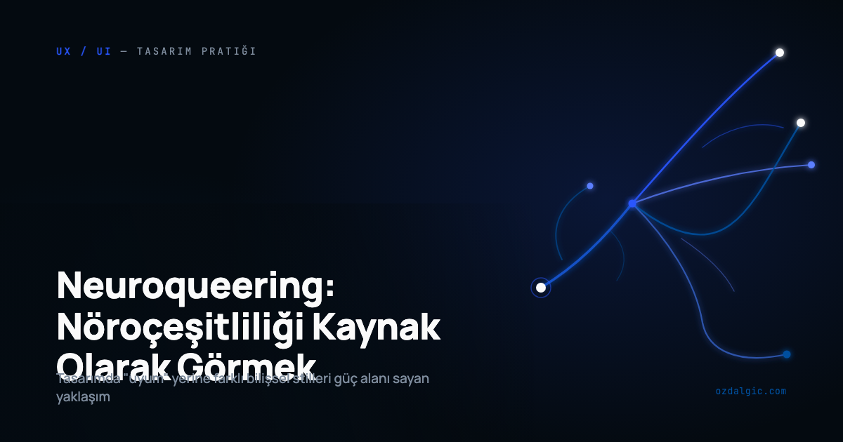 Tek bir baslangic noktasindan farkli, birbirinden ayri yonlere dallanan cizgiler; hicbiri digerinden daha dogru degil